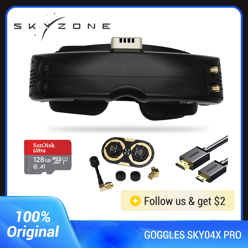 Skyzone SKY04X PRO 5.8GHz FPV  - Skyzone Sky04X Pro Oled Fpv Goggles incelemesi ve fiyatı